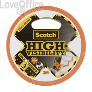 Nastro adesivo extra resistente Scotch® Extremium Universal - 48 mm x 25 m - Arancione alta visibilità - 29044825O