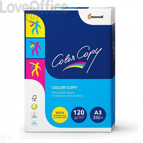 Risma carta Color Copy Mondi - A3 - 120 g/mq