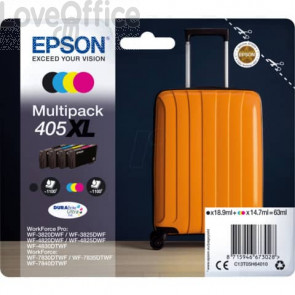 Cartucce Epson Multipack Nero+Ciano+Magenta+Giallo C13T05H64010 (conf.4)