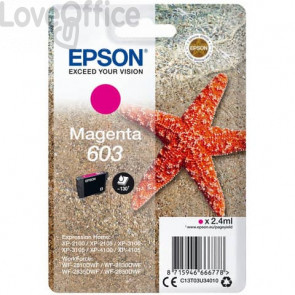 Cartuccia Epson 603 Magenta C13T03U34010