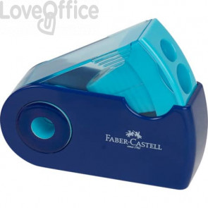 Temperamatite ergonomico Faber-Castel Mini Sleeve 1 foro - colori assortiti 182704