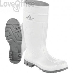 Stivali di sicurezza in PVC Delta Plus ORGANO S4 Bianco - Grigio - misura 41 - ORGANS4BC41