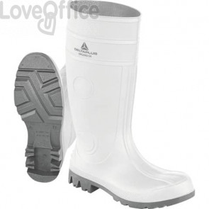 Stivali di sicurezza in PVC Delta Plus ORGANO S4 Bianco - Grigio - misura 42 - ORGANS4BC42