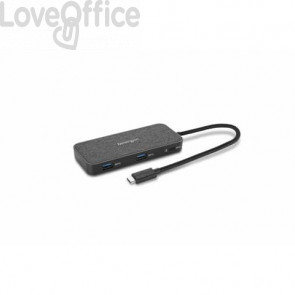 Docking station portatile con pass-through di alimentazione da 100 W - SD1650P USB-C® Kensington nero