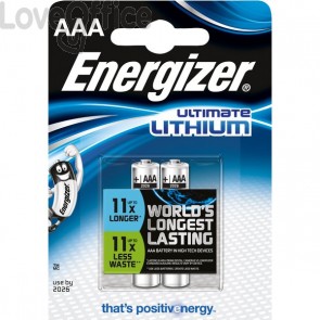Pile Lithium Energizer - AAA - 1,5 - 635225 (conf.2)