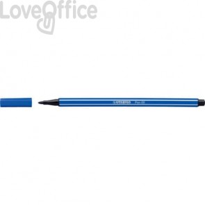 Pennarellini Stabilo - Pen 68 1 mm - blu oltremare - 68/32 (conf.10)