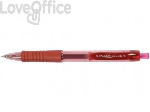 Penne a sfera inchiostro gel Q-Connect Sigma - M - 0,5 mm Rosso (conf.12)