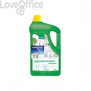 Detergente ecologico per pavimenti Sanitec - 5 Kg - 3105