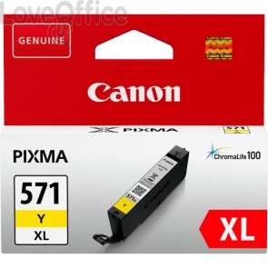 Cartuccia Canon Originale 0334C001 Cartuccia inkjet alta capacità CLI-571Y XL 1 giallo