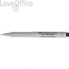 Penna punta in fibra Faber-Castell Ecco Pigment 0,3 mm 166399