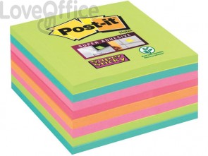 Foglietti Post-it® Super Sticky Notes a righe assortiti (conf. 8 blocchetti da 45 ff)