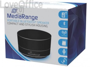 Altoparlante stereo Bluetooth Media Range Nero mini 3W MR733