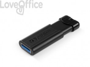 Chiavetta USB 3.0 PinStripe Verbatim 128 GB 49319