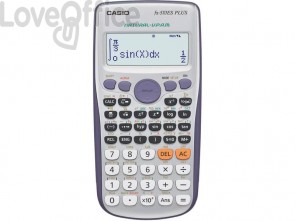 Calcolatrice scientifica CASIO 12 cifre batteria Argento FX-570ES Plus