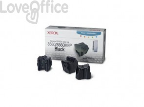 Stick solid ink Xerox nero Conf. 3 - 108R00726