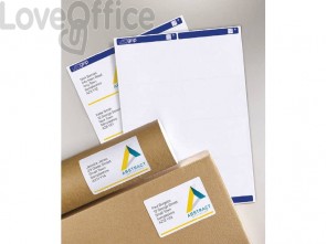 Etichette bianche per indirizzi AVERY per pacchi 99,1x139mm - L7169-15 (conf.15 fogli)