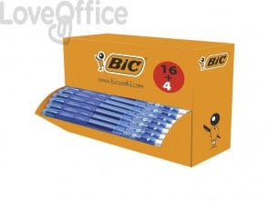 Penne gel a scatto BIC Gel-ocity Clic M 0,7 mm blu value pack - 964797 (conf. da 20)