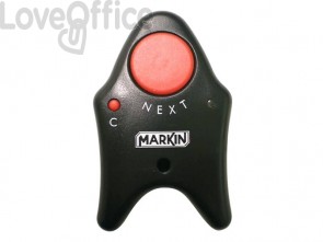 Radiocomando per eliminacode MARKIN 100x60x25mm Y610RAD
