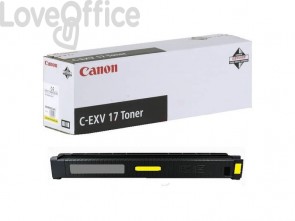 Toner C-EXV17Y Canon Giallo 0259B002AA