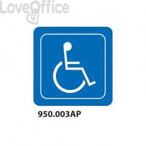 Cartello "Toilette disabili" 950.003P