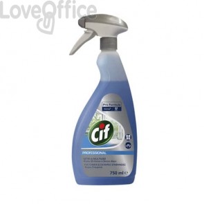 Detergente per vetri e specchi Cif Blu flacone 750 ml - 7517905