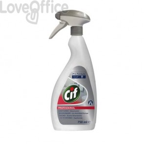 Detergente anticalcare per il bagno CiF 2in 1 750 ml