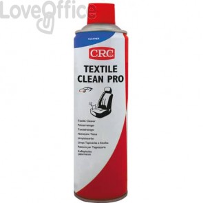 Schiuma detergente tessuti per auto CRC Textile clean Pro - Aerosol 500 ml C7802