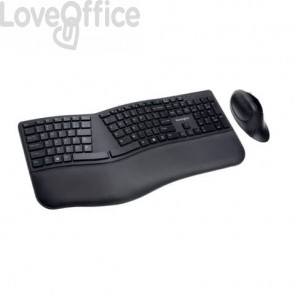 Tastiera e mouse e Pro Fit® Ergo wireless (nero) IT Kensington Nero K75406IT