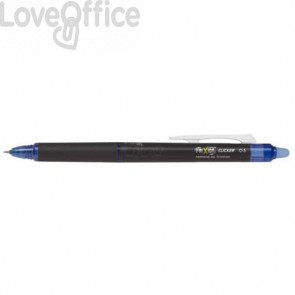 Penna a sfera a scatto Pilot Frixion Point Clicker Synergy tip 0,5 mm blu 006863