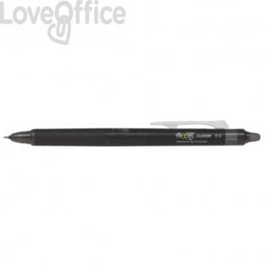 Penna a sfera a scatto Pilot Frixion Point Clicker Synergy tip 0,5 mm Nero 006862