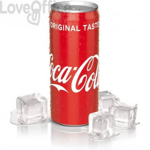 Coca Cola in lattina da 33 cl -  Conf da 24 pz  - 3-0016