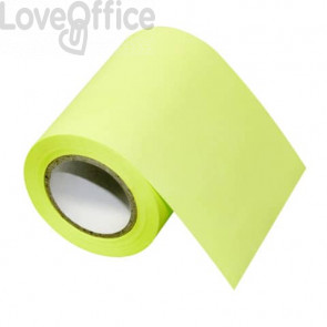 Roll notes - 60 mm x 10 m Global notes Verde fluo