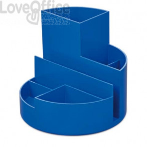 Portaoggetti Maul MAULRoundBox - riciclato blu - Ø 14 cm h.12,5 cm 41176 37.ECO