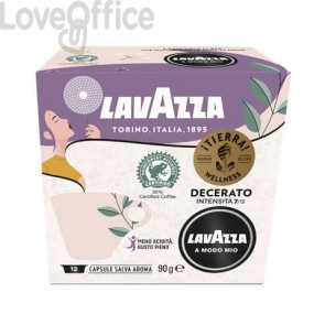 Caffè in cialde Lavazza Astuccio 12 capsule A Modo Mio Tierra Wellness 8916