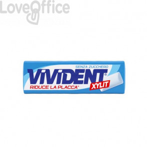 Chewing Gum Vivident Xylit Spearmint. Stick 10 gomme. Perfetti 13,5 gr 9592700