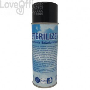 Spray sterilizzante multiuso batteriostatico Sterilize 400 ml 495121045