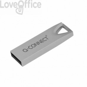 Chiavetta USB 2.0 Q-Connect Premium Argento - 4 GB - KF11477