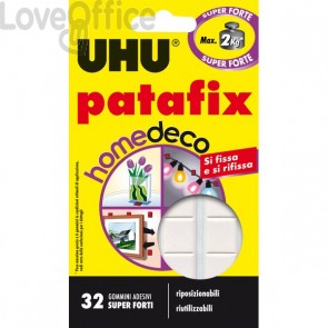 Patafix HomeDeco UHU - bianco - D1590 (conf.32)