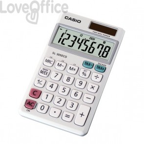 Calcolatrice tascabile SL-305ECO Casio - SL-305ECO