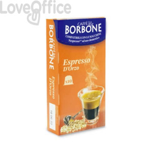 Capsule di Orzo solubile 3 gr compatibili Caffe Borbone Nespresso (conf.10)