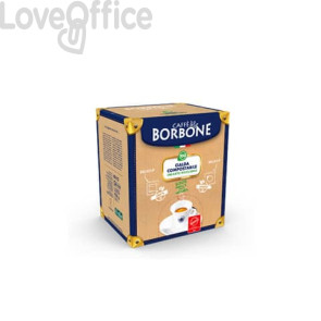 Capsule compatibili e compostabili Don Carlo Caffe Borbone qualità Rossa conf. 100 pezzi