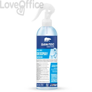 Deodorante per ambiente e tessuti con tecnologia elimina odori Deo Spary 300 ml Sanitec Breeze - 3053