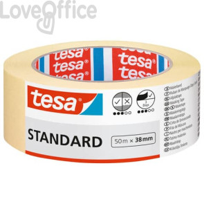 Nastro per mascheratura in carta standard ECO beige Tesa 38 mm x 50 m 05088-00000-02