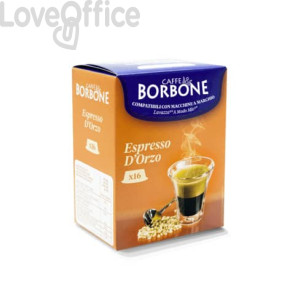 Capsule di Orzo solubile compatibili Caffe Borbone Lavazza A Modo mio (conf.16)