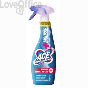 Candeggina Ace Più spray mousse - 800 ml Fresco profumo