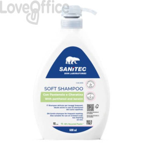 Soft shampoo delicato per lavaggi frequenti Skin Lab Sanitec 600 ml
