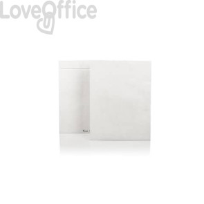 Buste a sacco con soffietti e strip Bianche 17,6x25x3,8 cm Tyvek formato B5 - 55 g/m² (conf.100)