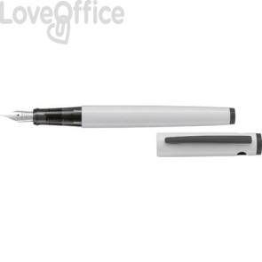 Penna stilografica ricaricabile Pilot Explorer inchiostro Blu - fusto Bianco 006495