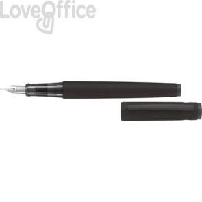 Penna stilografica ricaricabile Pilot Explorer inchiostro Blu - fusto Nero 006490