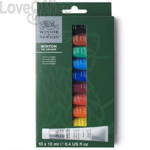 Set tubetti colore ad olio per principianti Winsor&Newton colori assortiti (conf.10)